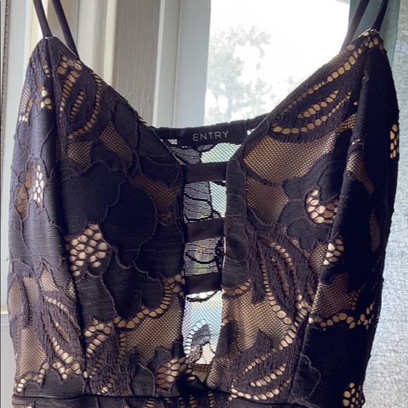 Black Lace Dress - Picture 2 of 2